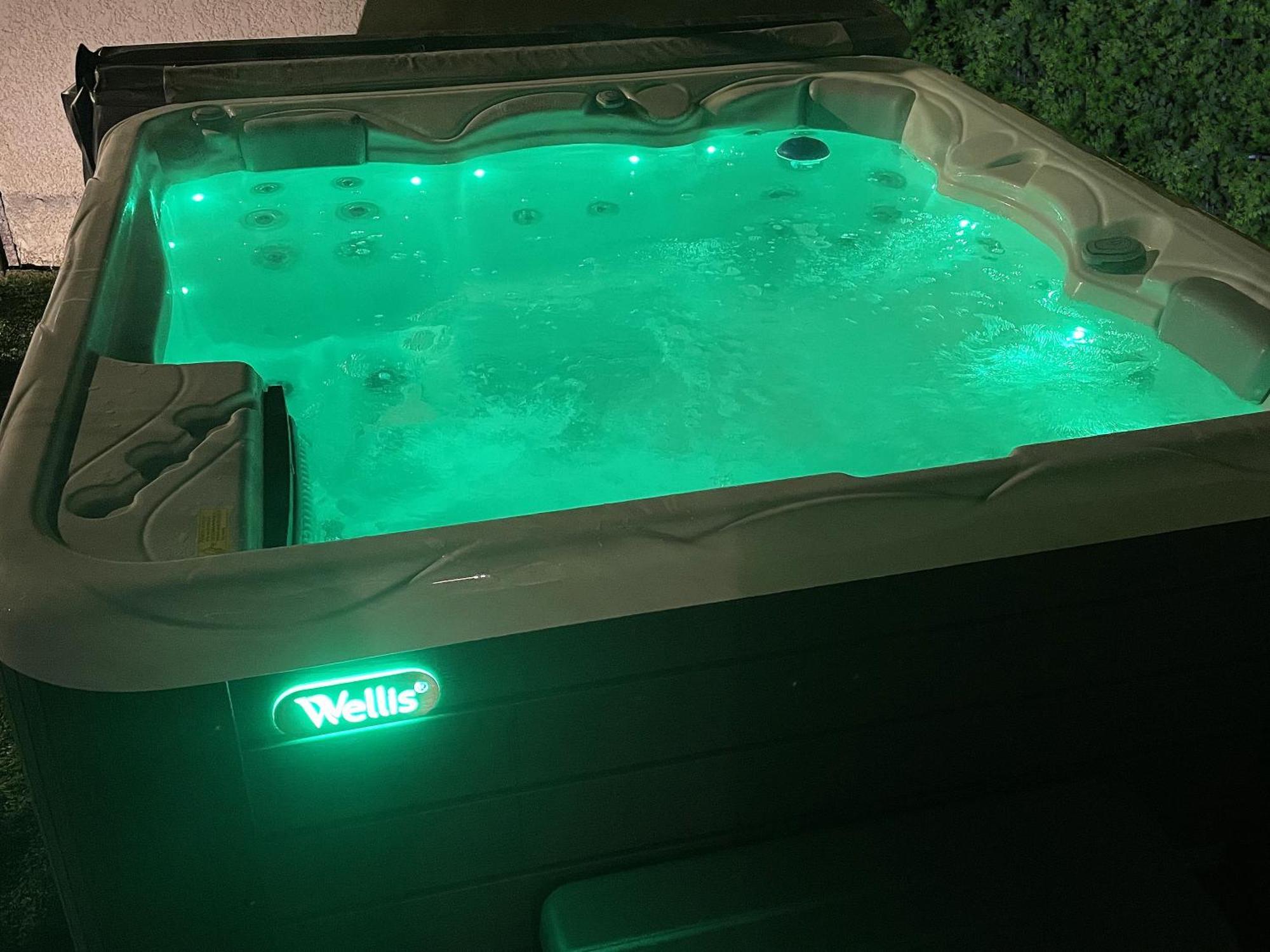 Unique! Jacuzzi Prive 35°C + Cinema Villa Entiere Meyzieu Exterior foto